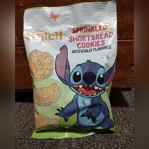 Disney Stitch Sprinkled Shortbread Cookies.   2 Pack 4 OZ Each